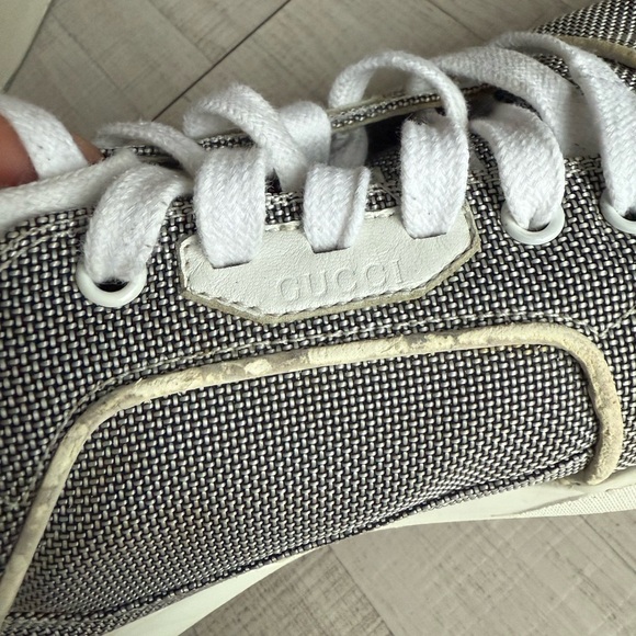 Gucci Baling Fabric Nappa Moorea Interlocking G men's high-top sneaker US12 - Picture 5 of 13